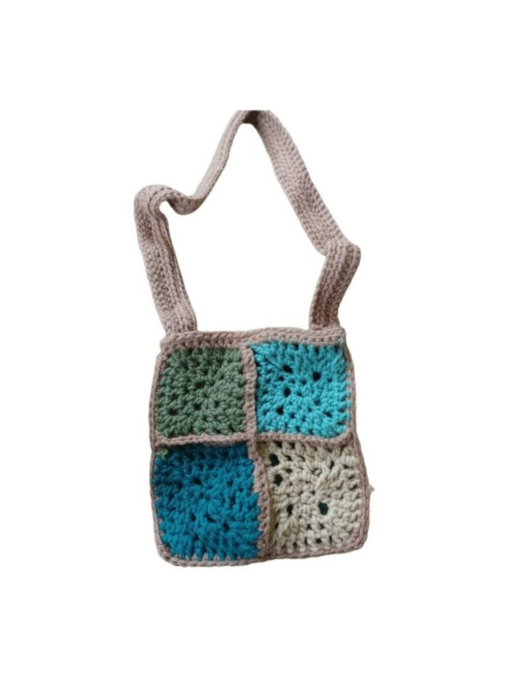 Vintage hand made boho shoulder bag